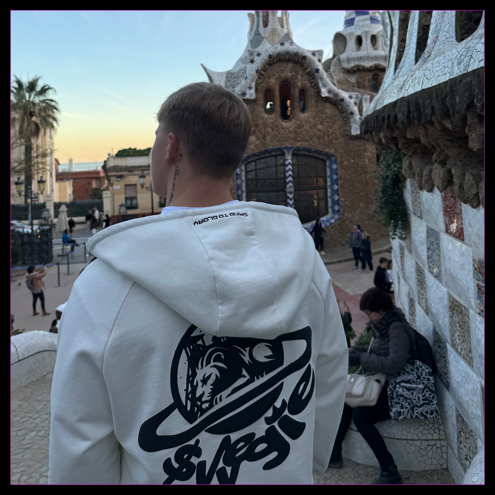 OG ZIP WHITE/BLACK