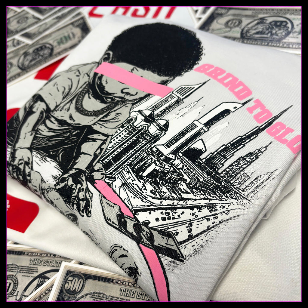 GRIND TO GLORY WHITE/PINK