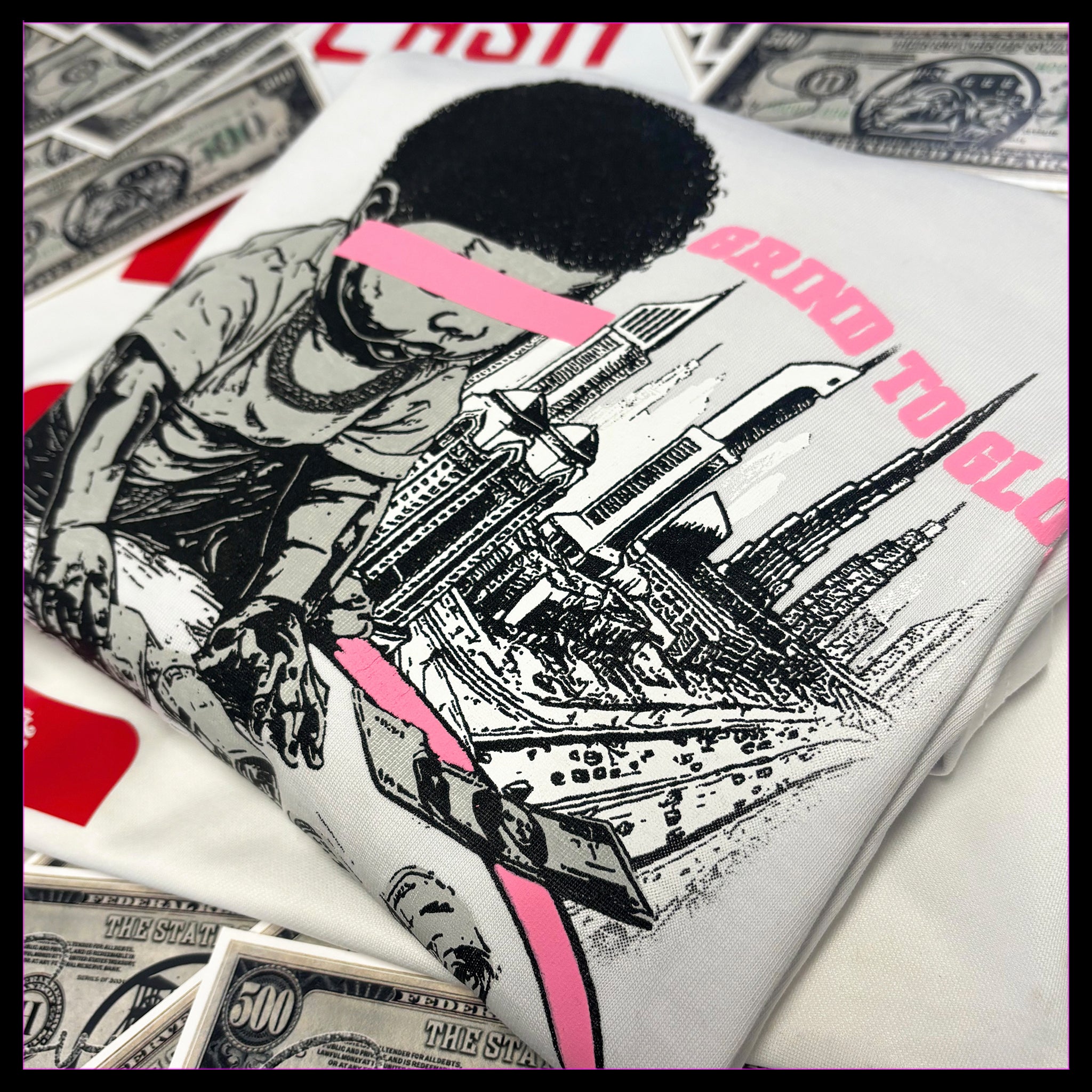 GRIND TO GLORY WHITE/PINK