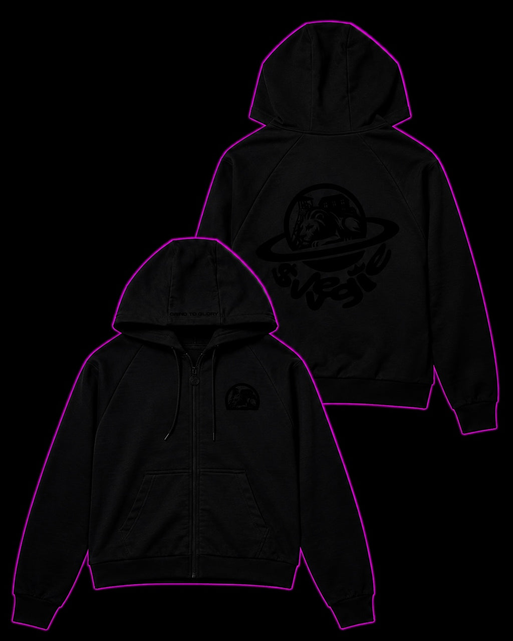 OG ZIP BLACK/BLACK