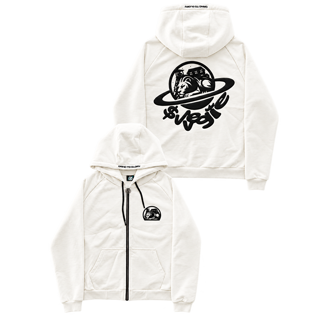 OG ZIP WHITE/BLACK
