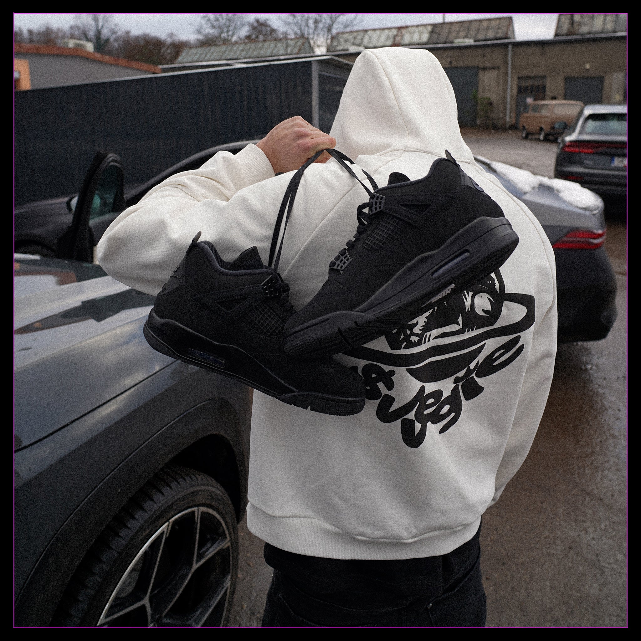 OG ZIP WHITE/BLACK