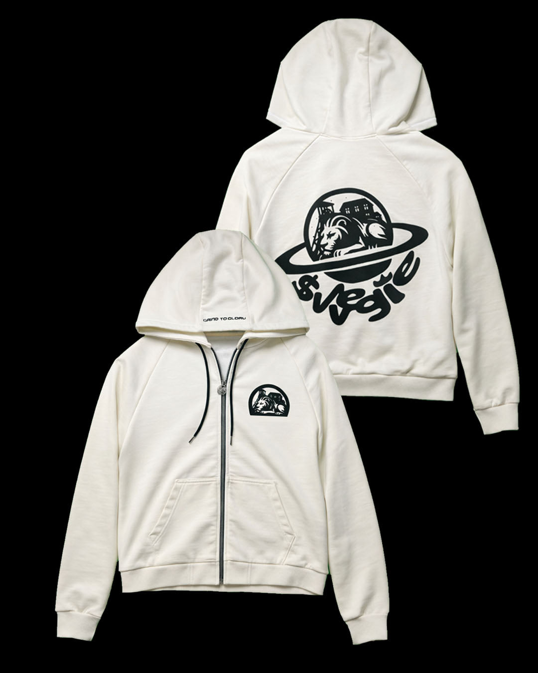 OG ZIP WHITE/BLACK