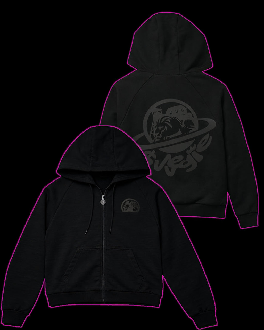 OG ZIP BLACK/BLACK