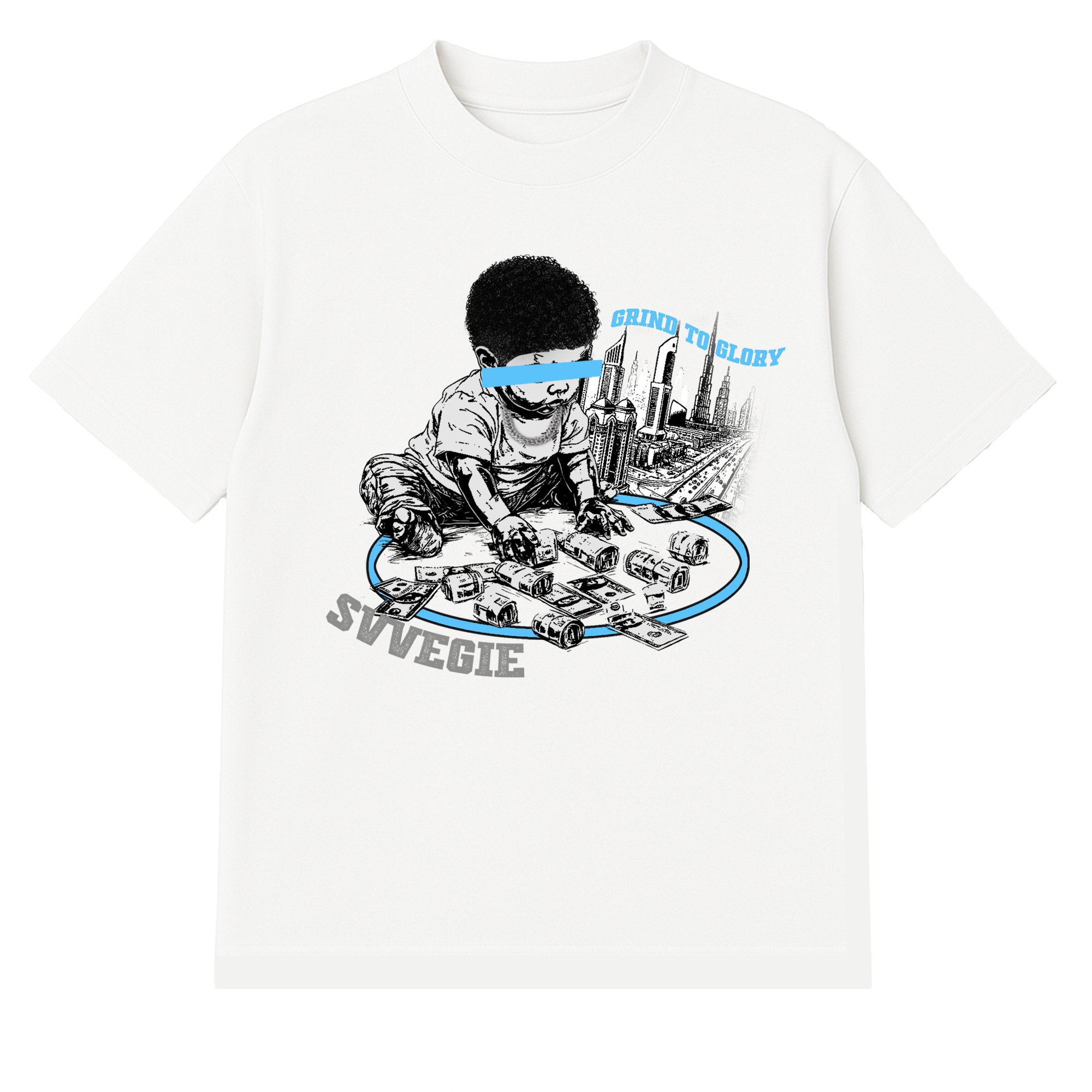 GRIND TO GLORY WHITE/BLUE