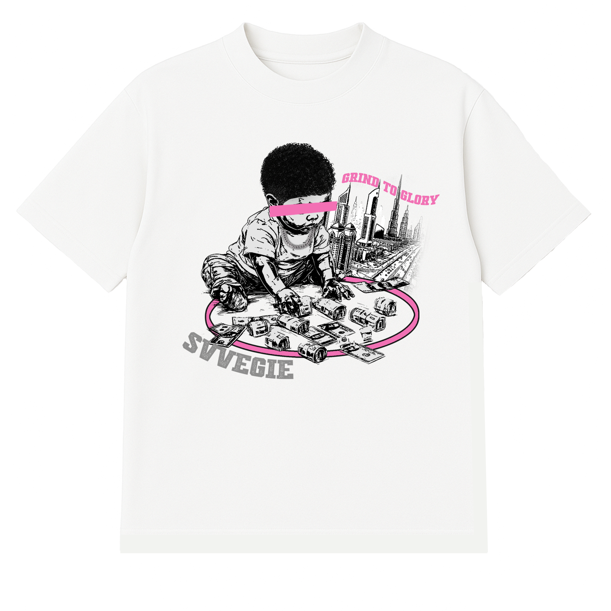 GRIND TO GLORY WHITE/PINK