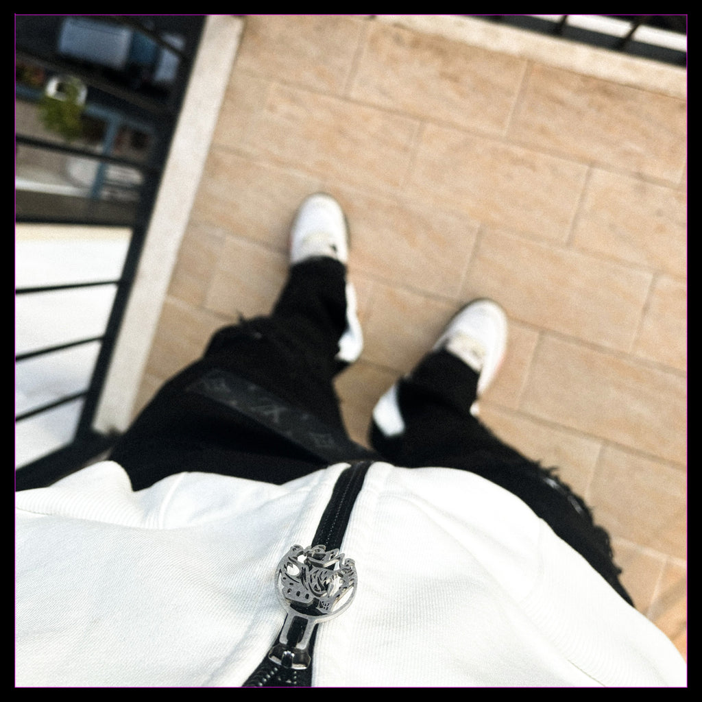 OG ZIP WHITE/BLACK
